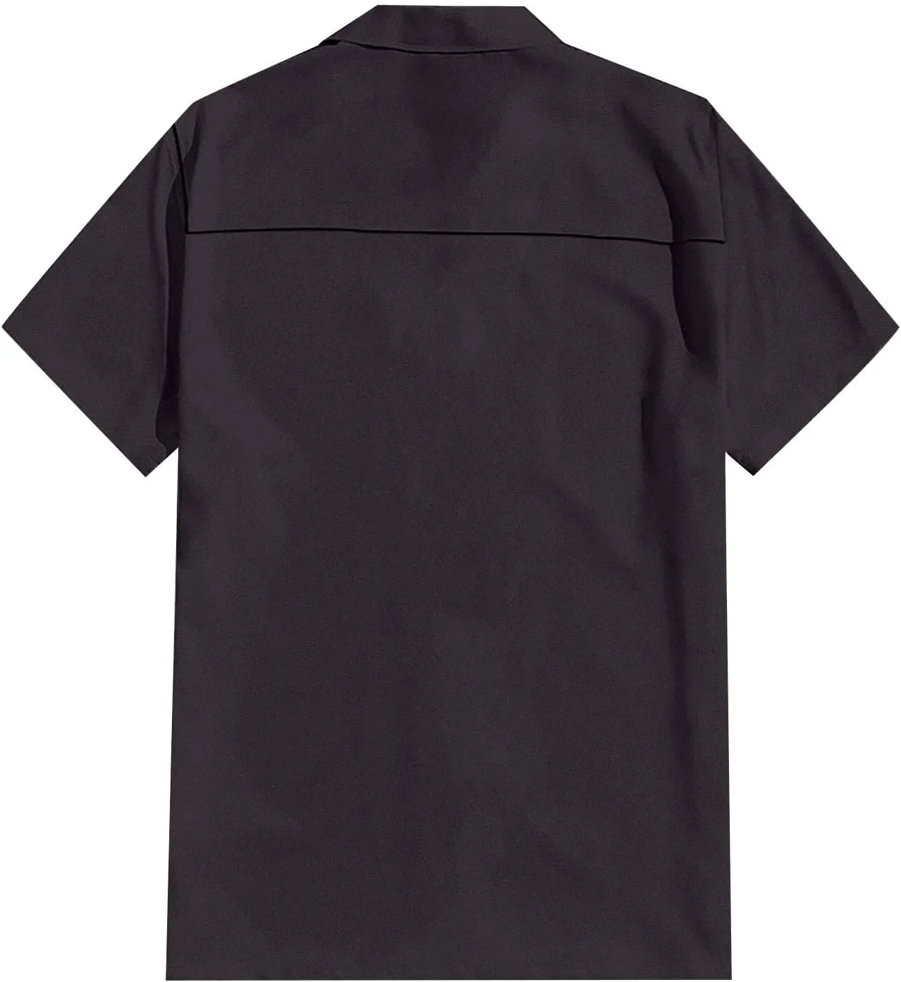 Mens Linen Shirts Casual Short Sleeve Summer Beach Shirts Loose Fit Cotton Linen Shirts Resort Clothings