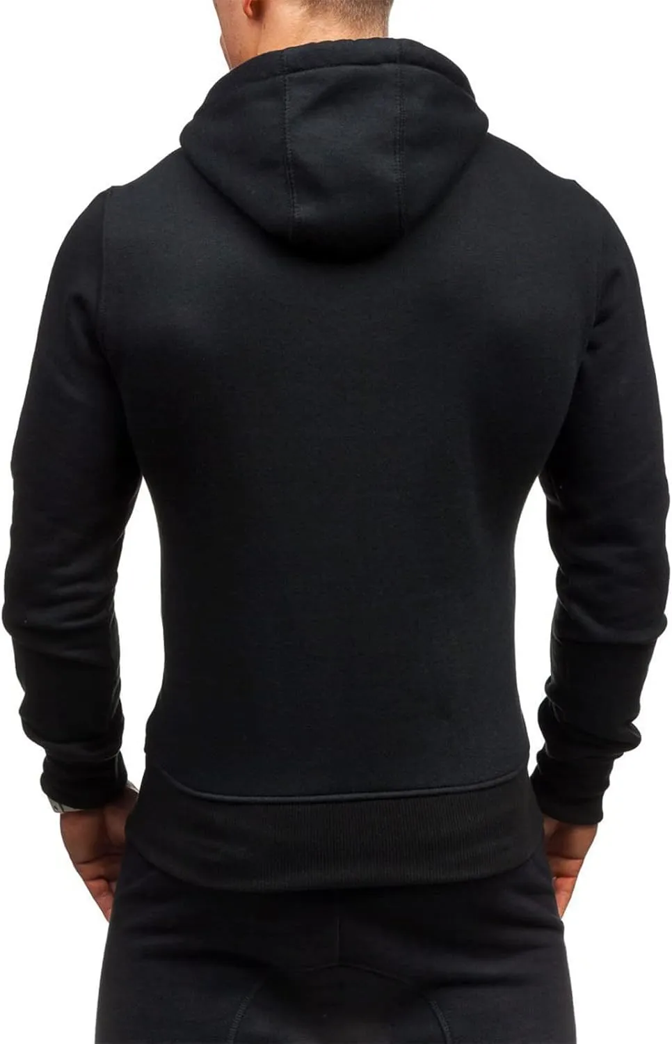 Mens Long Sleeve Hoodies Autumn Winter Men's Sweater Hoodie Warm Color Sweatshirt Jacket Sweatshirts Hoodies
