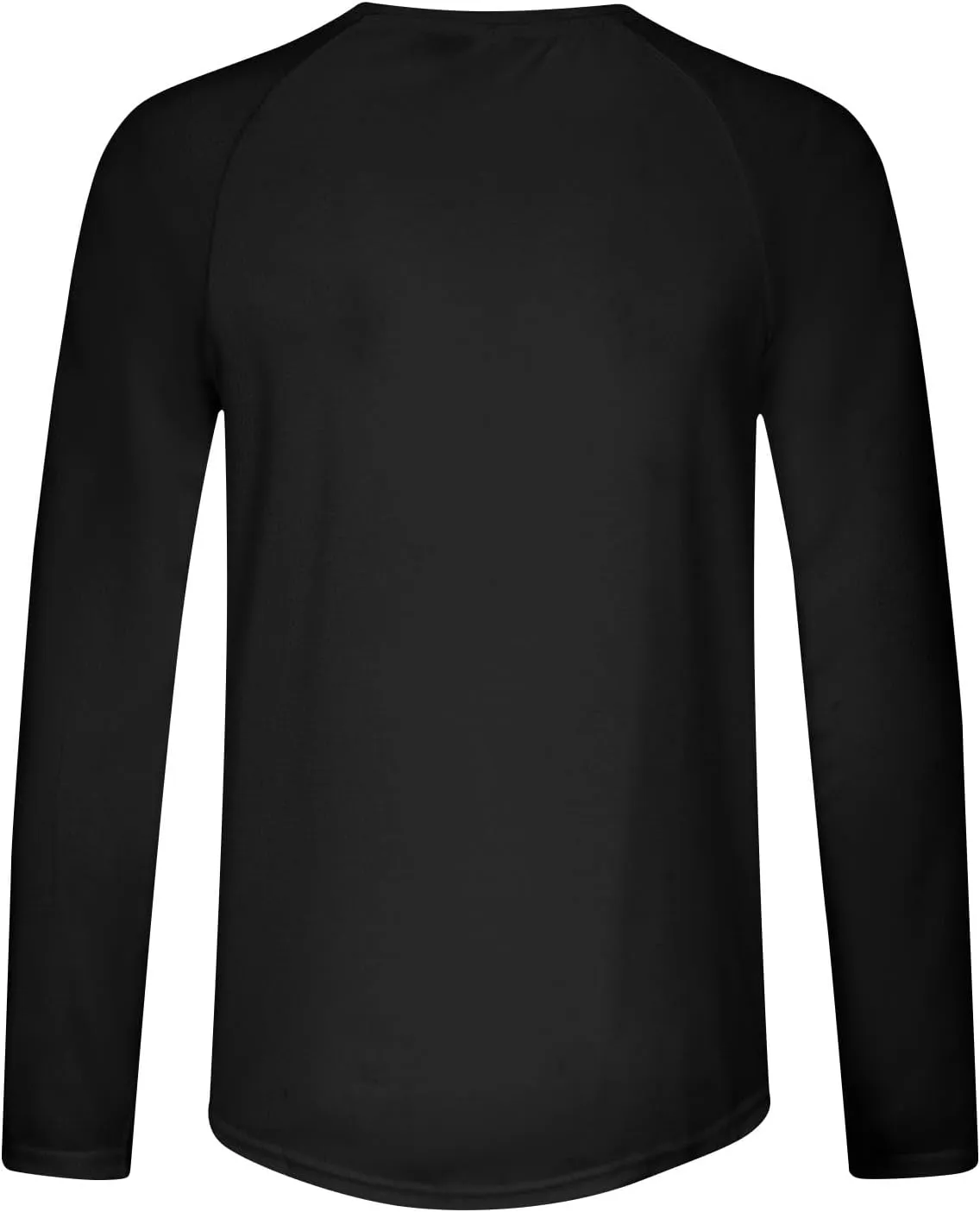 Men's Long Sleeve Pullover Quick Dry UPF 50  UV Swim Sun Shirt Running Fishing Workout Tee Outdoor Training Top