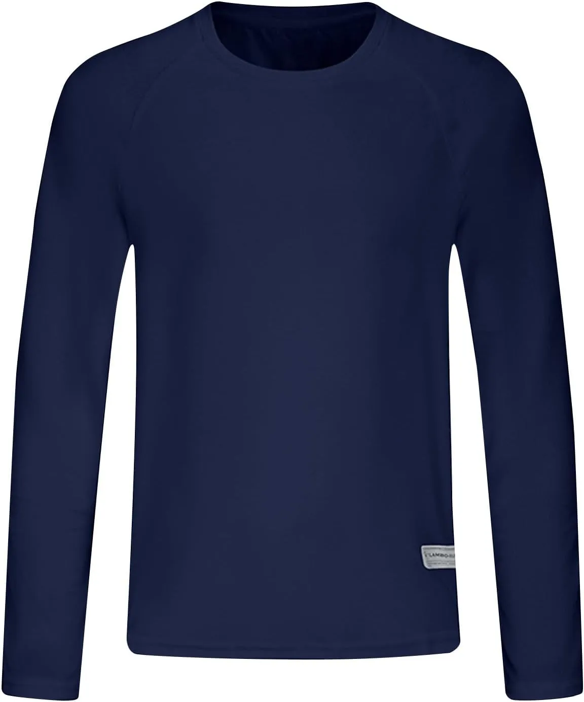 Men's Long Sleeve Pullover Quick Dry UPF 50  UV Swim Sun Shirt Running Fishing Workout Tee Outdoor Training Top