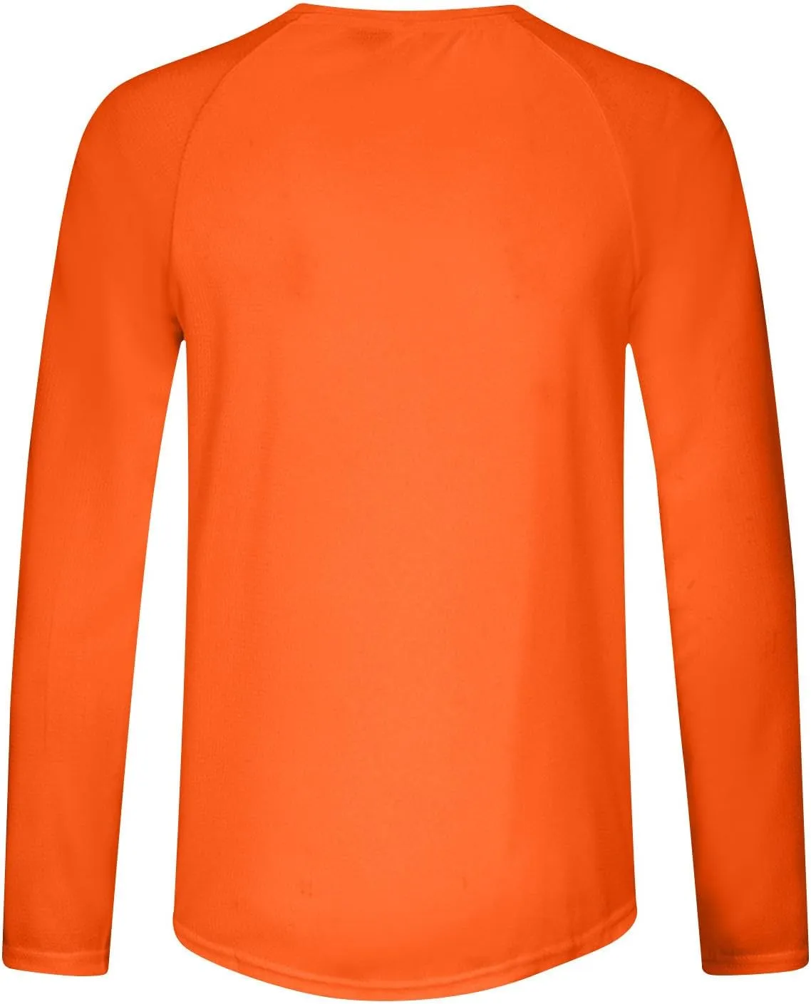 Men's Long Sleeve Pullover Quick Dry UPF 50  UV Swim Sun Shirt Running Fishing Workout Tee Outdoor Training Top