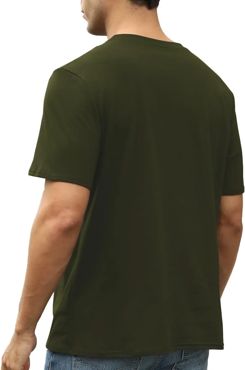 Mens Short Sleeve Cotton T-Shirts Crew Neck Jesus Cross Printed Shirts Faith Christ Shirts