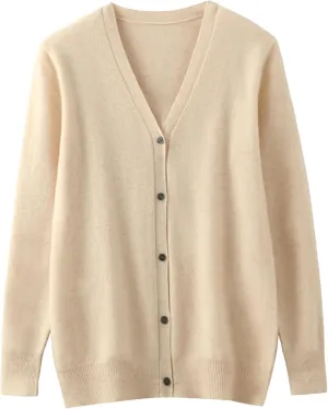 Men's V-Neck Knitted Sweater Casual Men Knit Buttons Cardigan Slim Fit Knits Sweaters Jacket