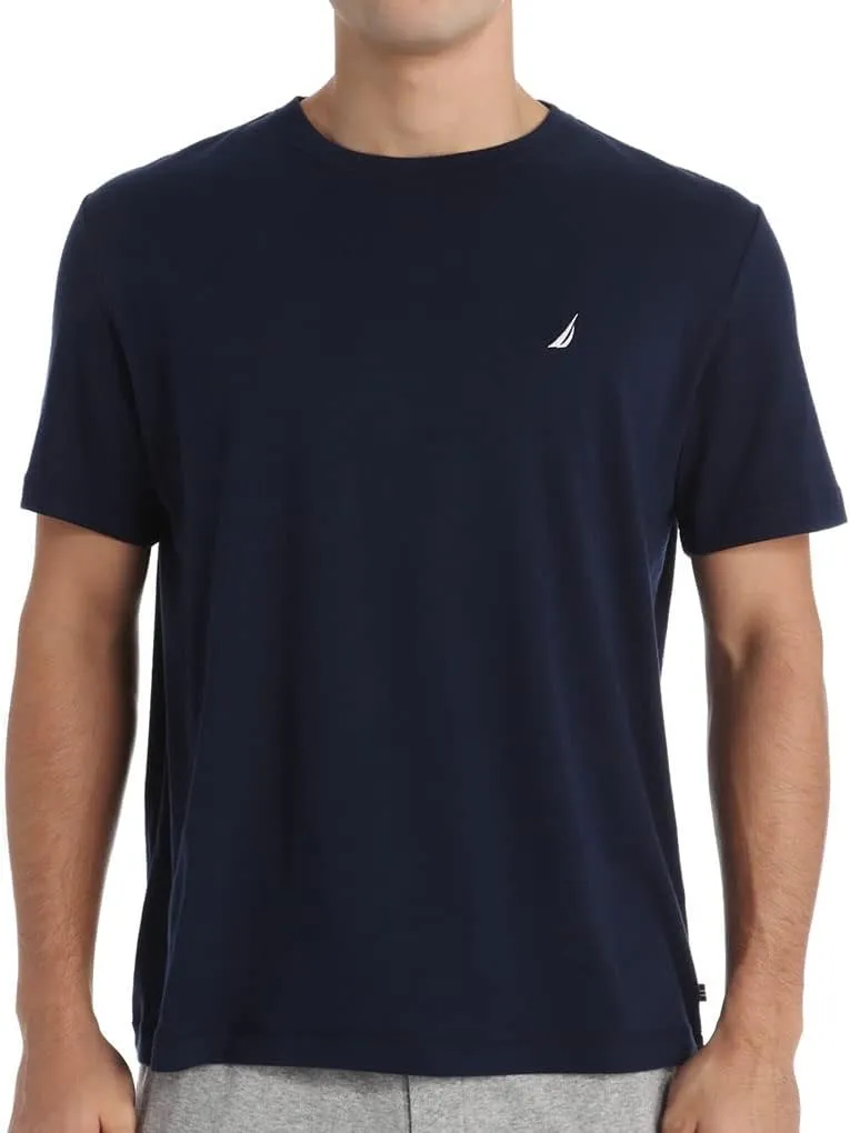 Nautica Men's Anchor Crew Neck Sleep Shirt