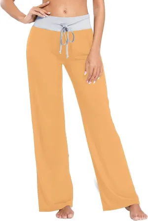 Navajo White Women's Sleep Pant Casual Plush Sleep Pant X-Small