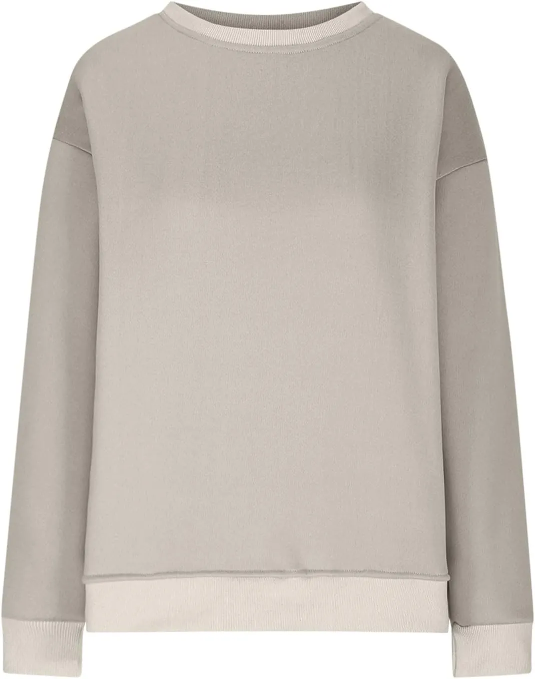 Oversized Crewneck Sweatshirts For Women Fleece Long Sleeve Pullover Tops Fall Fashion Outfits 2024 Winter Sweaters