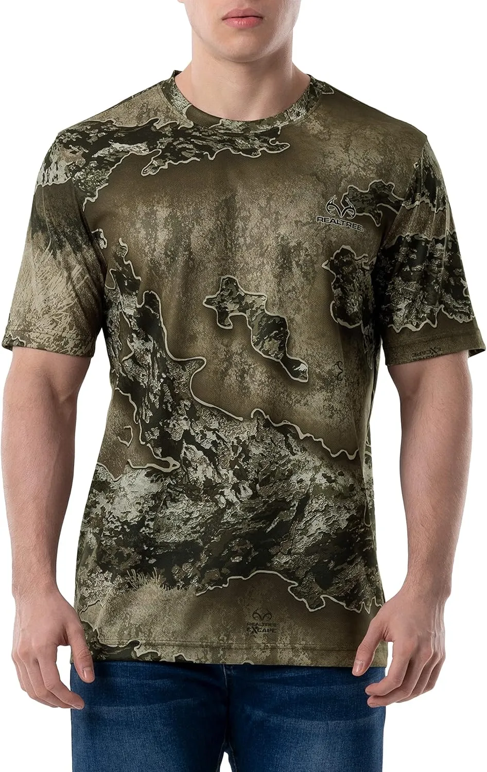 Realtree Men's 2 Pack Short Sleeve Performance Tees