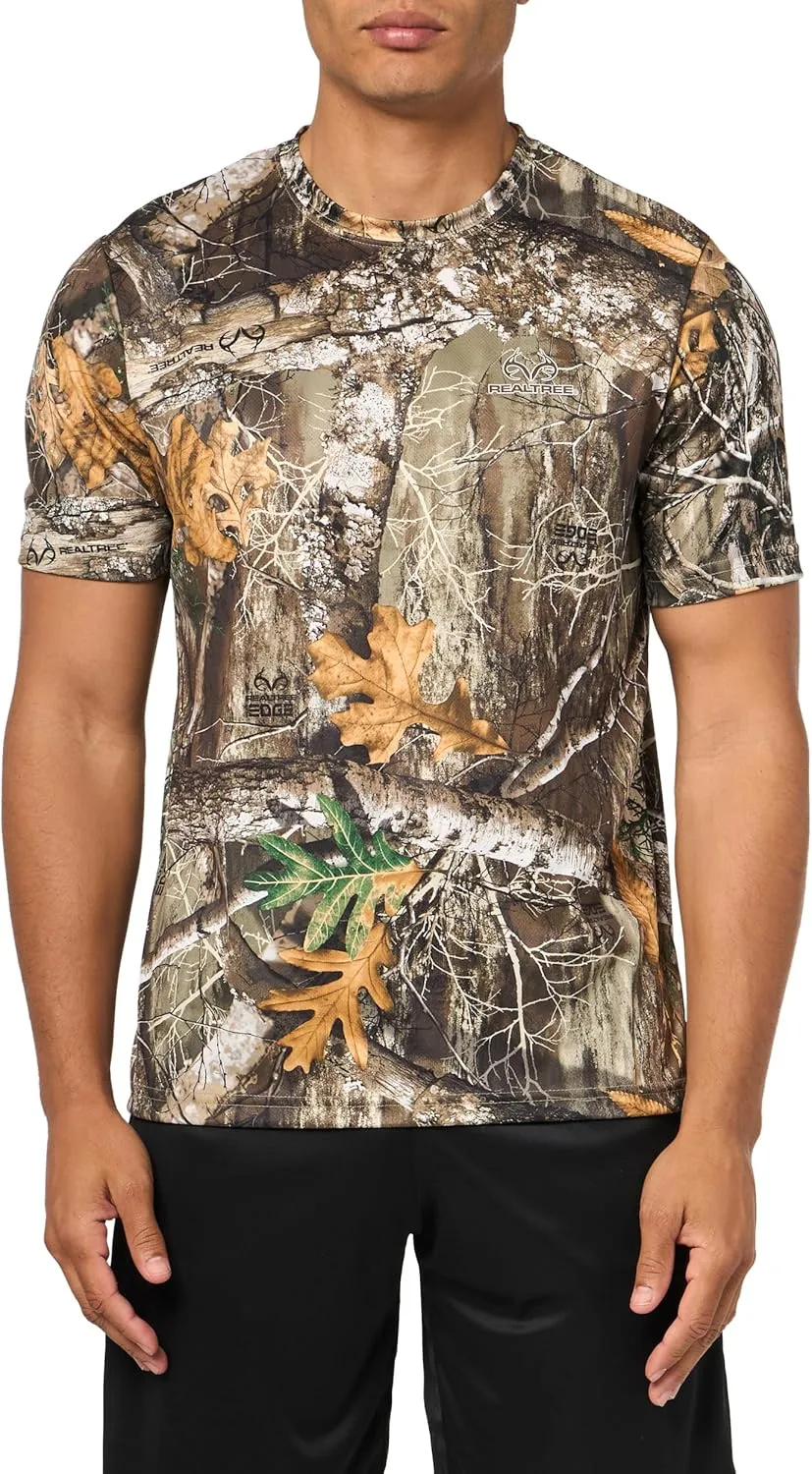 Realtree Men's 2 Pack Short Sleeve Performance Tees