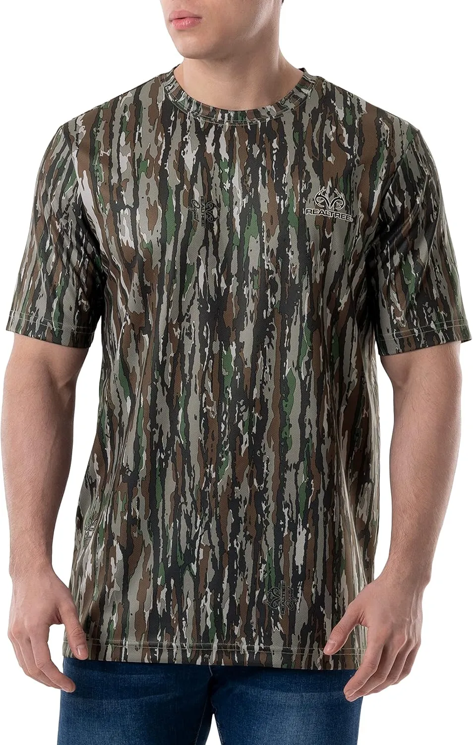 Realtree Men's 2 Pack Short Sleeve Performance Tees