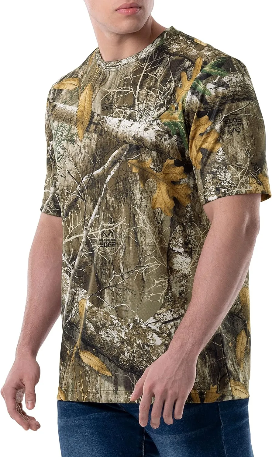 Realtree Men's 2 Pack Short Sleeve Performance Tees