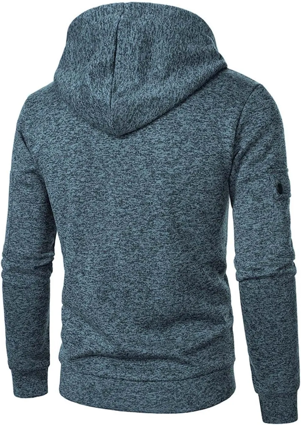 Tactical Hoodies Men Quarter Zip Pullover Vintage Workout Hoodies with Zipper Pockets Trendy Military Sweatshirt