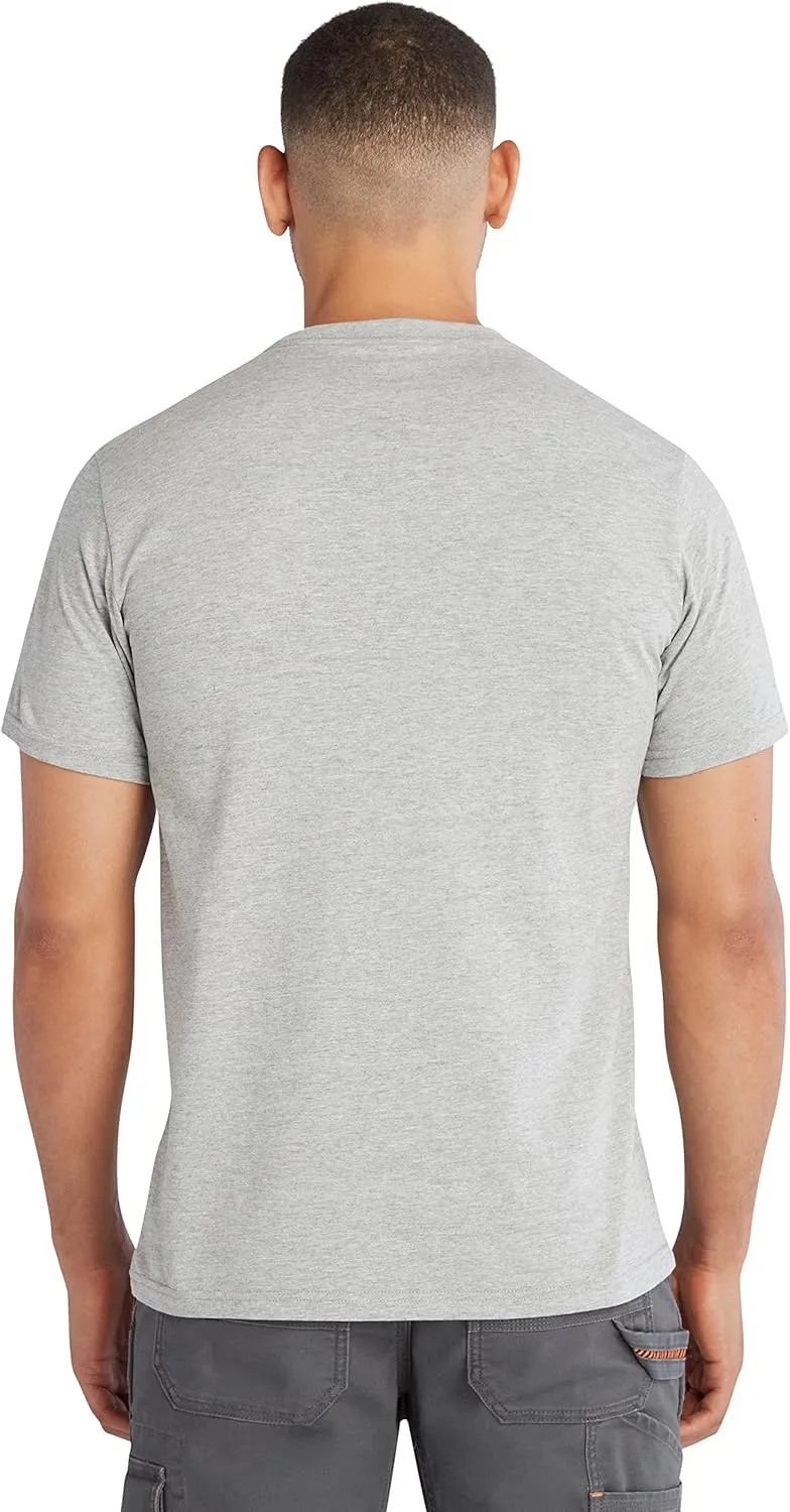 Timberland PRO Men's A6EYK Core Chest Logo Short Sleeve T-Shirt