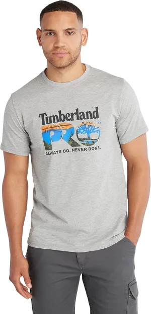 Timberland PRO Men's A6EYK Core Chest Logo Short Sleeve T-Shirt