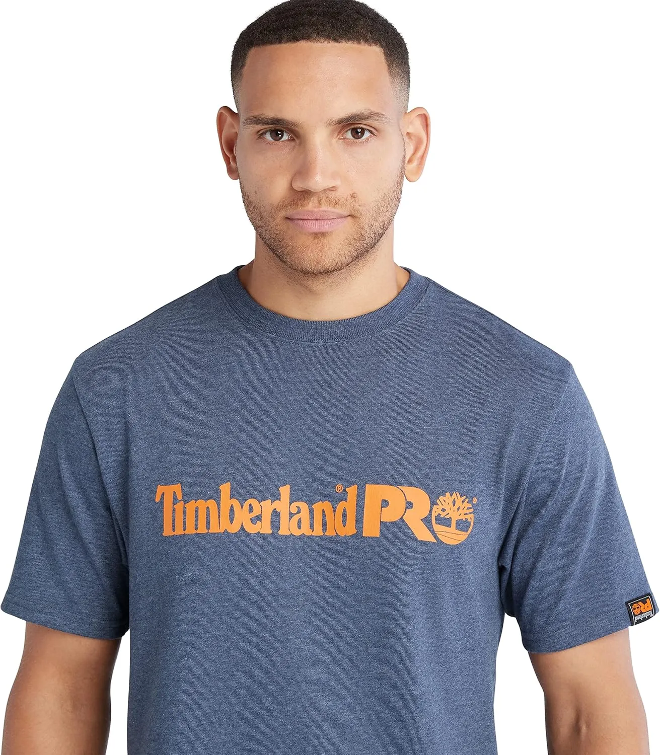 Timberland PRO Men's Core Linear Logo Short-Sleeve T-Shirt