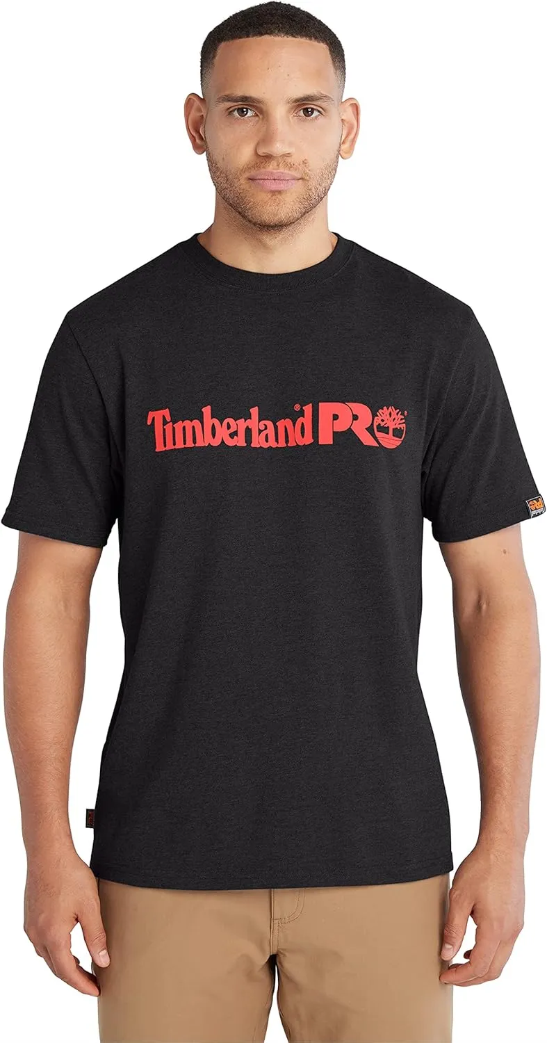 Timberland PRO Men's Core Linear Logo Short-Sleeve T-Shirt