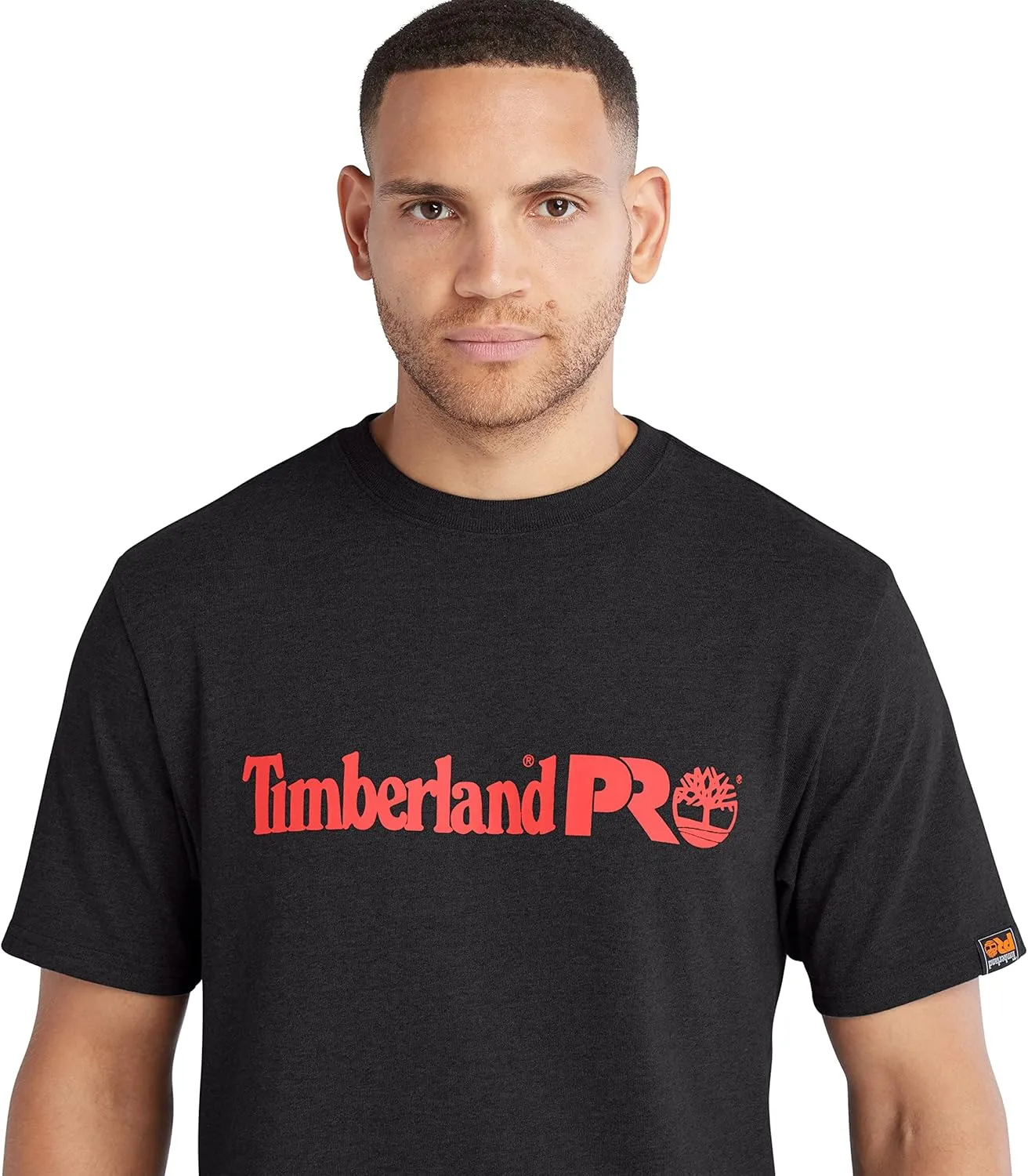 Timberland PRO Men's Core Linear Logo Short-Sleeve T-Shirt