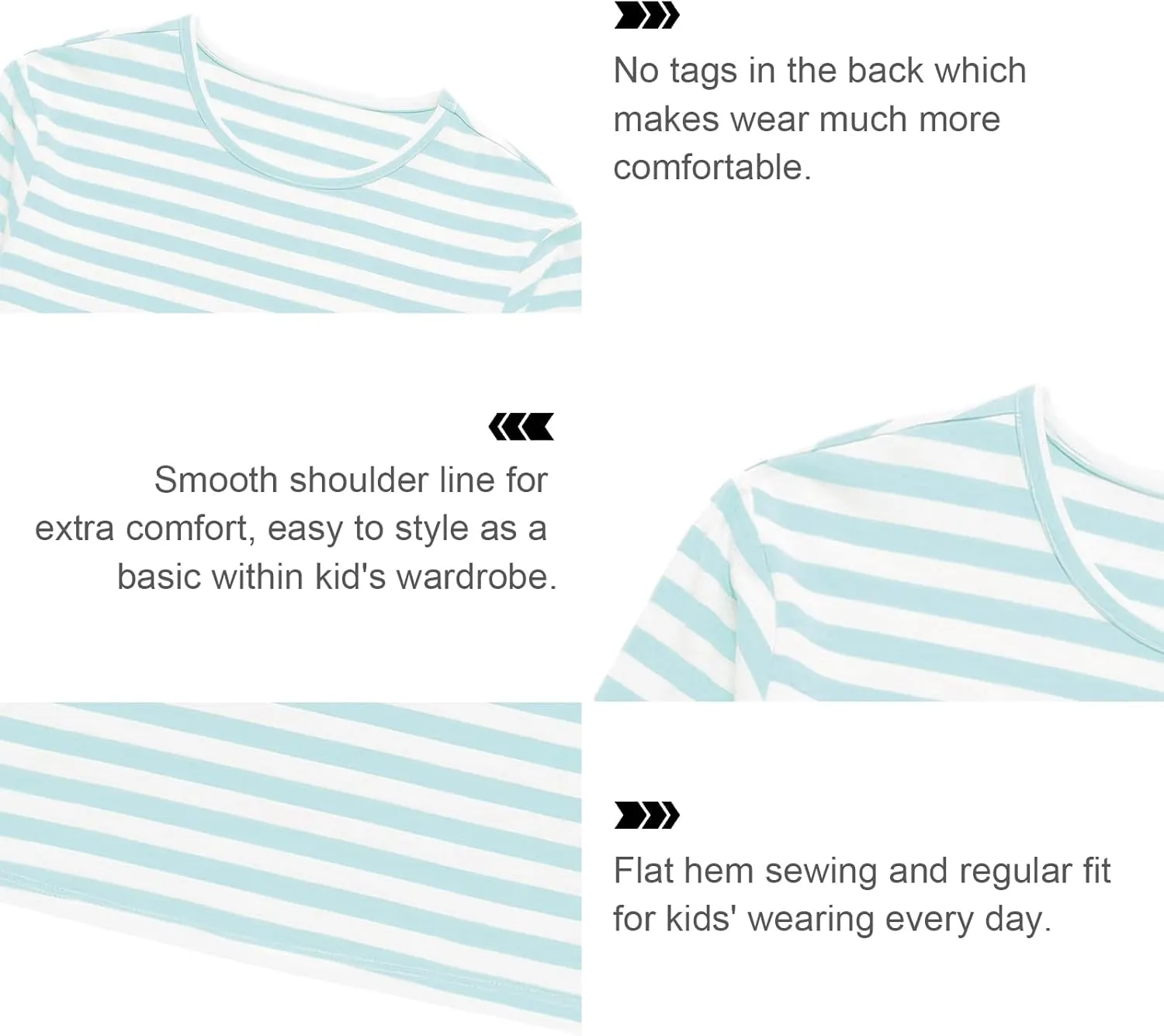 UNACOO Kids Long Sleeve Shirts Girls Shirts Boy's Cotton Long Sleeve Shirts Layer Shirts Regular Fit (Age 3-12 Years)