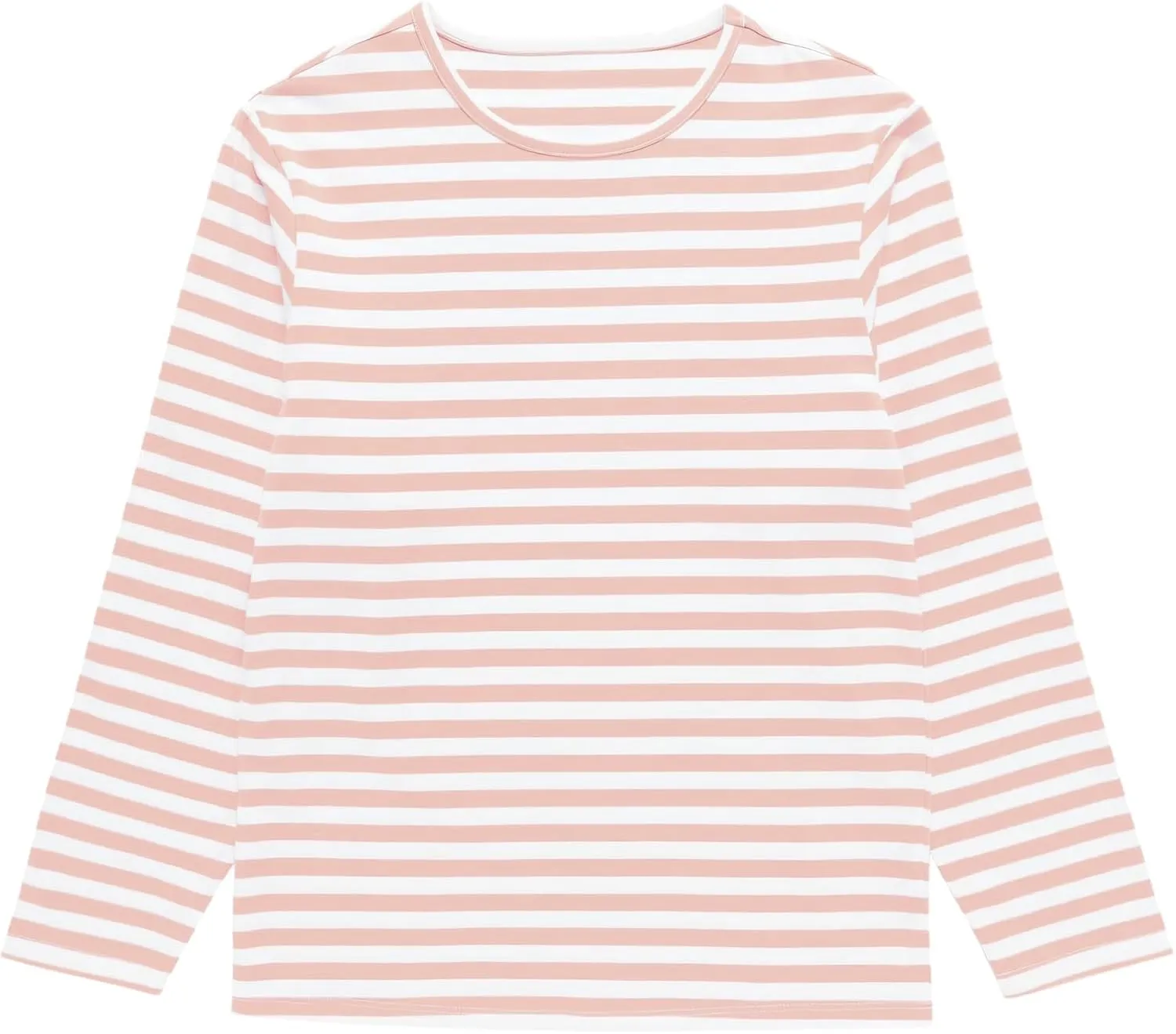 UNACOO Kids Long Sleeve Shirts Girls Shirts Boy's Cotton Long Sleeve Shirts Layer Shirts Regular Fit (Age 3-12 Years)