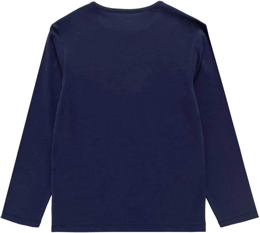 UNACOO Kids Long Sleeve Shirts Girls Shirts Boy's Cotton Long Sleeve Shirts Layer Shirts Regular Fit (Age 3-12 Years)