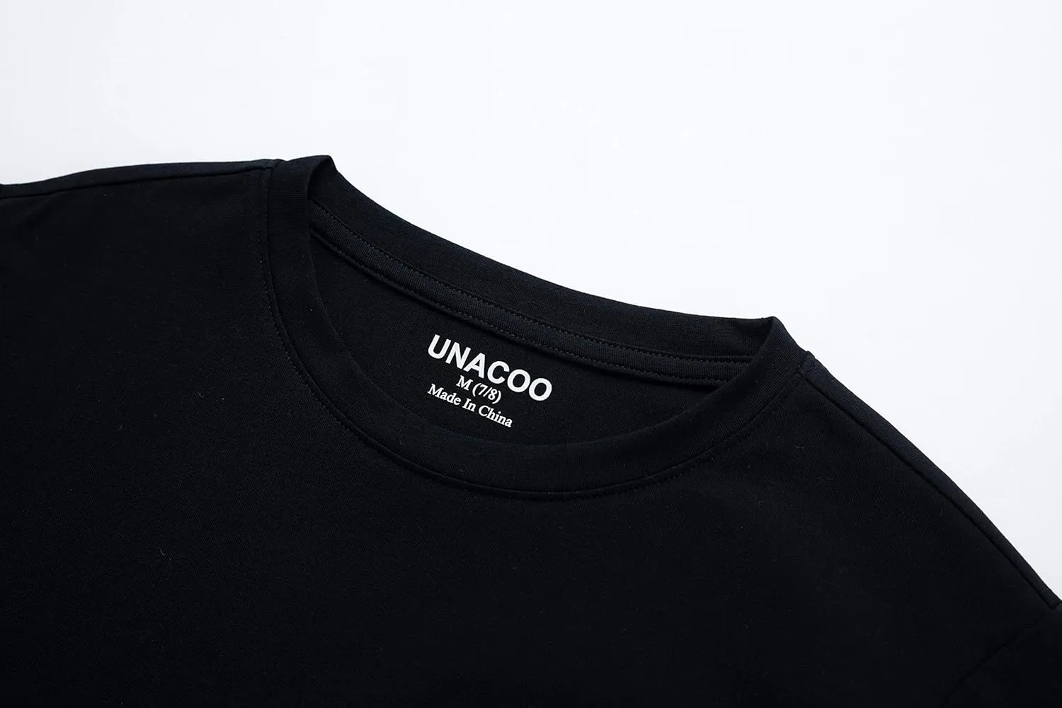 UNACOO Kids Long Sleeve Shirts Girls Shirts Boy's Cotton Long Sleeve Shirts Layer Shirts Regular Fit (Age 3-12 Years)
