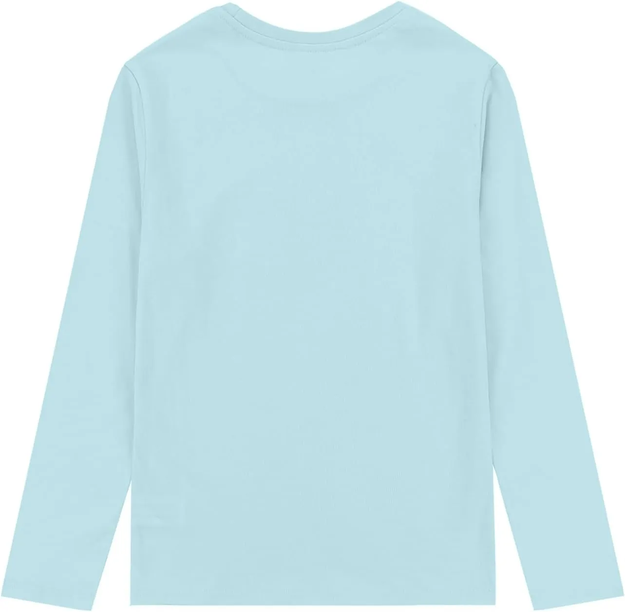 UNACOO Kids Long Sleeve Shirts Girls Shirts Boy's Cotton Long Sleeve Shirts Layer Shirts Regular Fit (Age 3-12 Years)