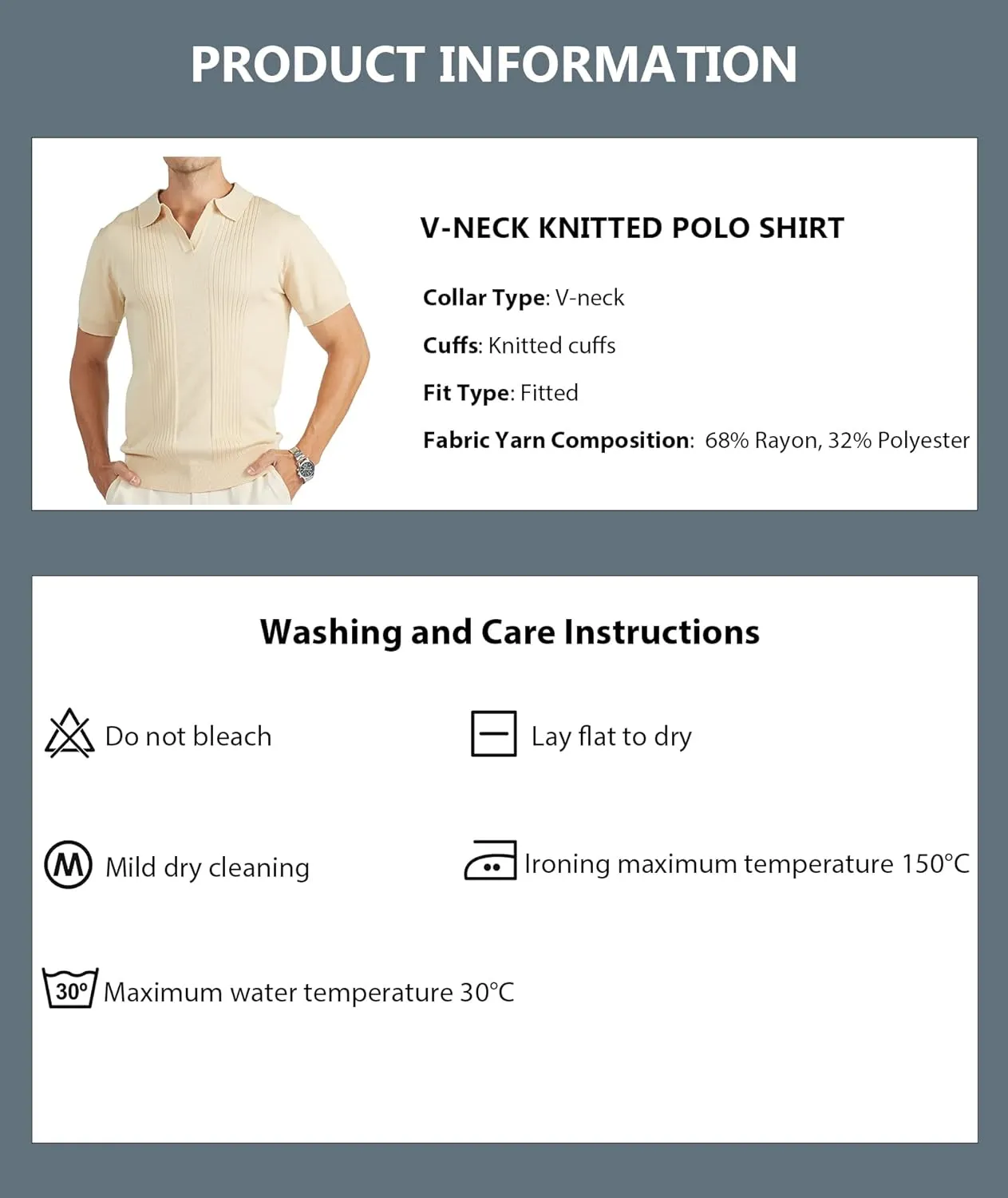 V VALANCH Mens Knit Polo Shirts Short Sleeve Vintage Sweater Polo Summer Casual Shirts Golf Pullover