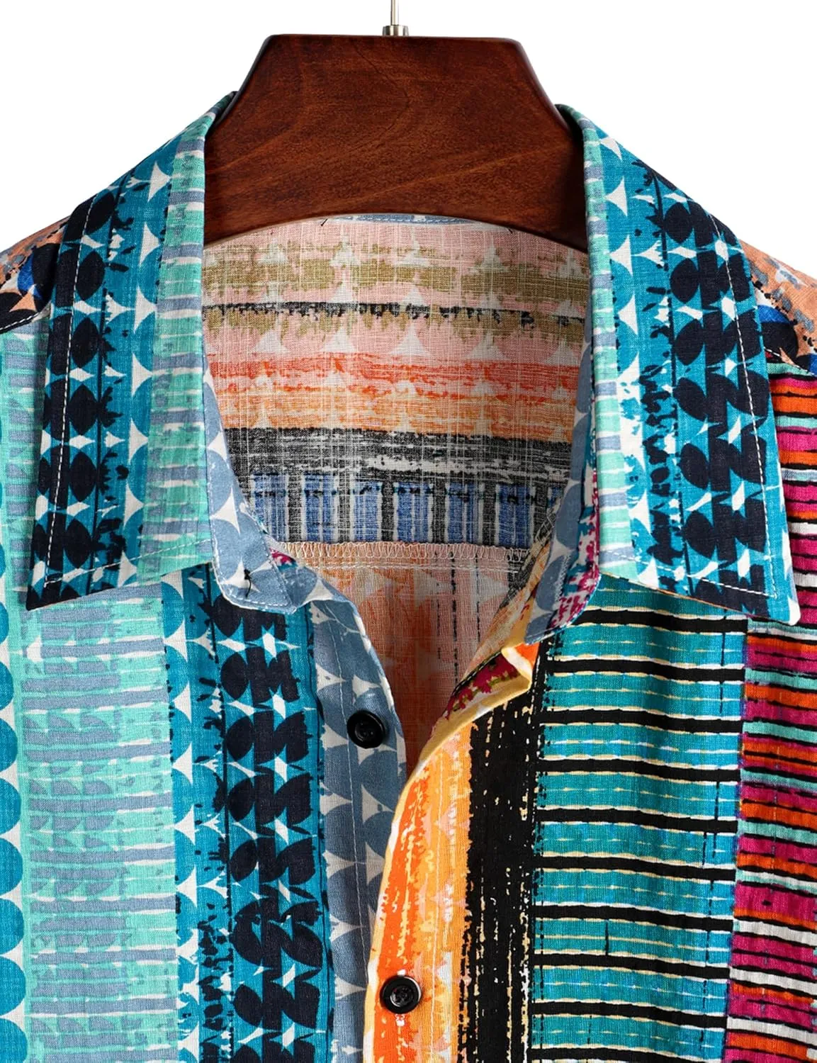 VATPAVE Mens Casual Hawaiian Floral Shirts Short Sleeve Button Down Tropical Shirts Beach Summer Shirts