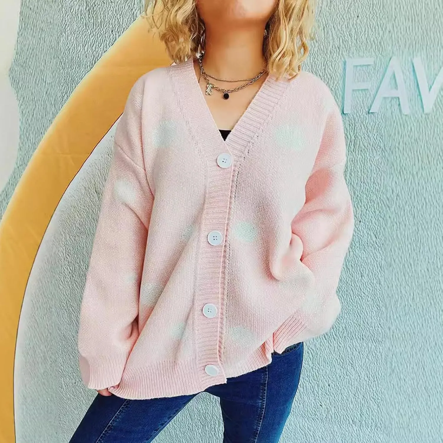 Women's Chunky Knit Cardigan Oversized Open Front Batwing Long Sleeve Knitted Sweaters 2024 Fall Winter Outwear Coats