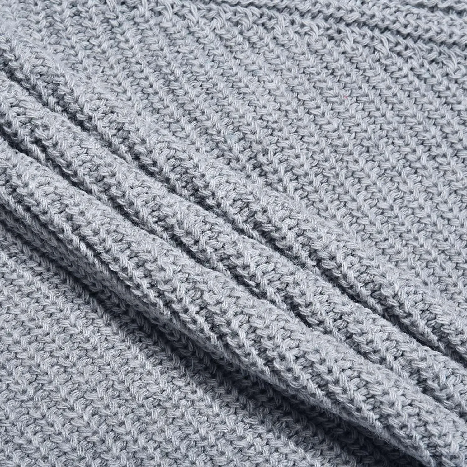 Women's Solid Color French Style Sleeve Knitted Shawl Coat Women's Short Sweater Mens Oversized Sweaters