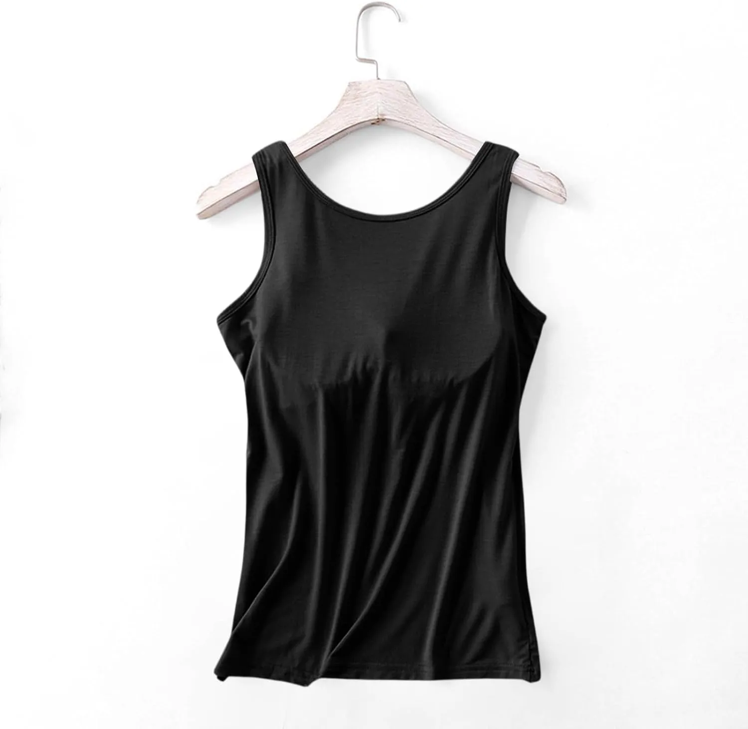 Womens Tank Tops with Built in Bra 2025 Summer Casual Sleeveless Padded Padded Sports Workout Yoga Gym Undershirt