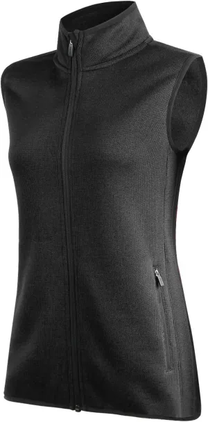 Zip Up Womens Vest with Zipper Pockets Athletic Sweater Fleece Vest Sleeveless Sweater Jacket